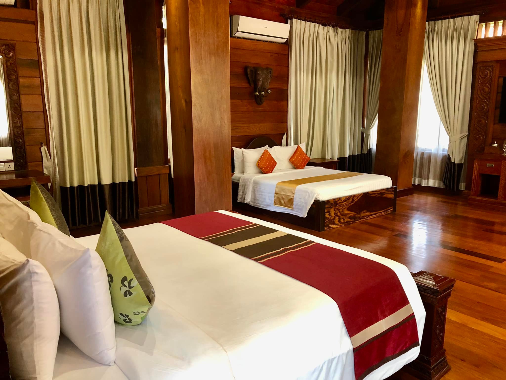 Family bungalow room at Try Palace Kep